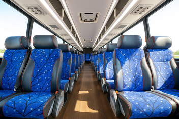 Kissimmee Charter Bus Inside