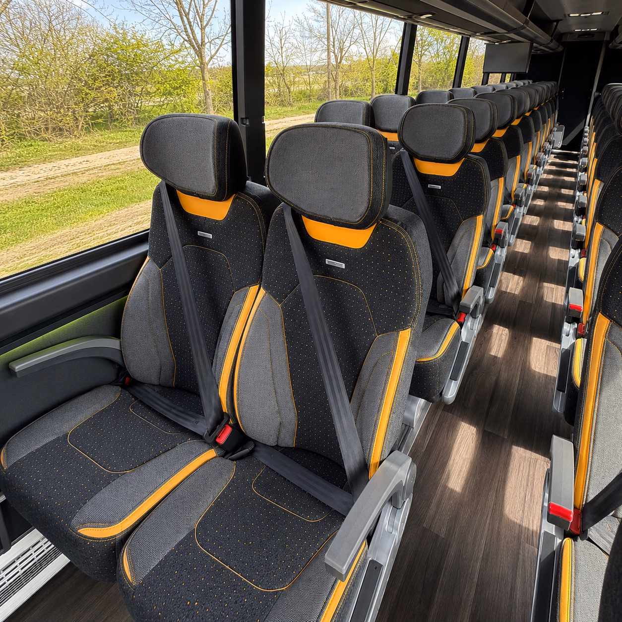 kissimmee charter bus rental