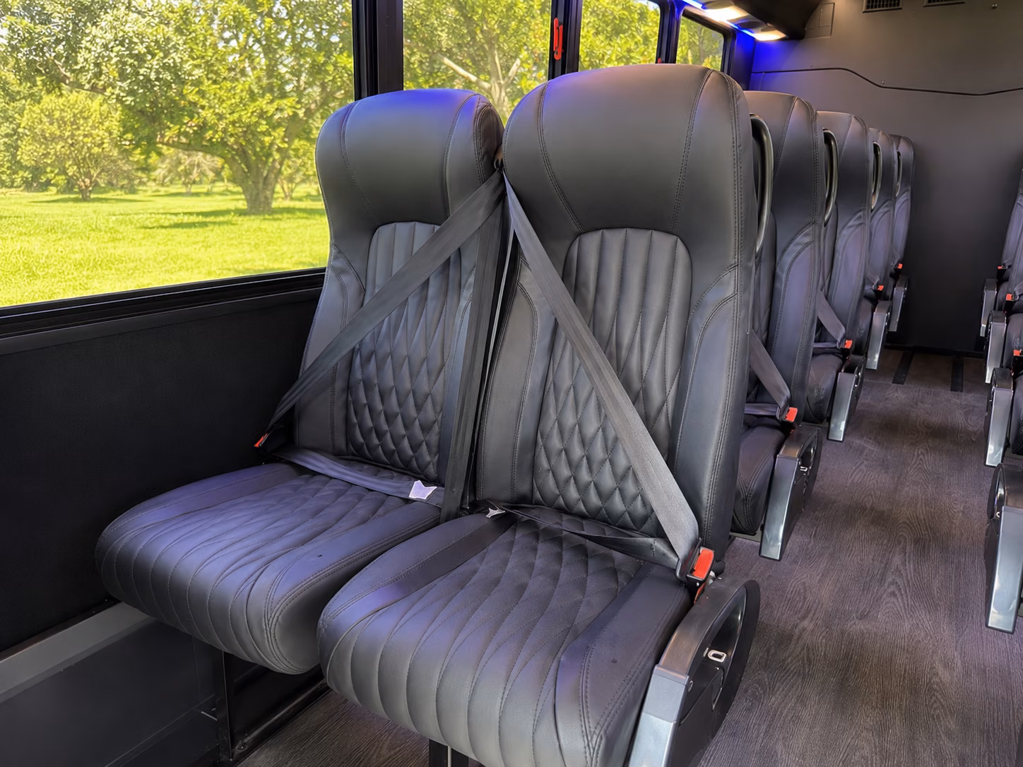 kissimmee sporting event transportation onboard seating