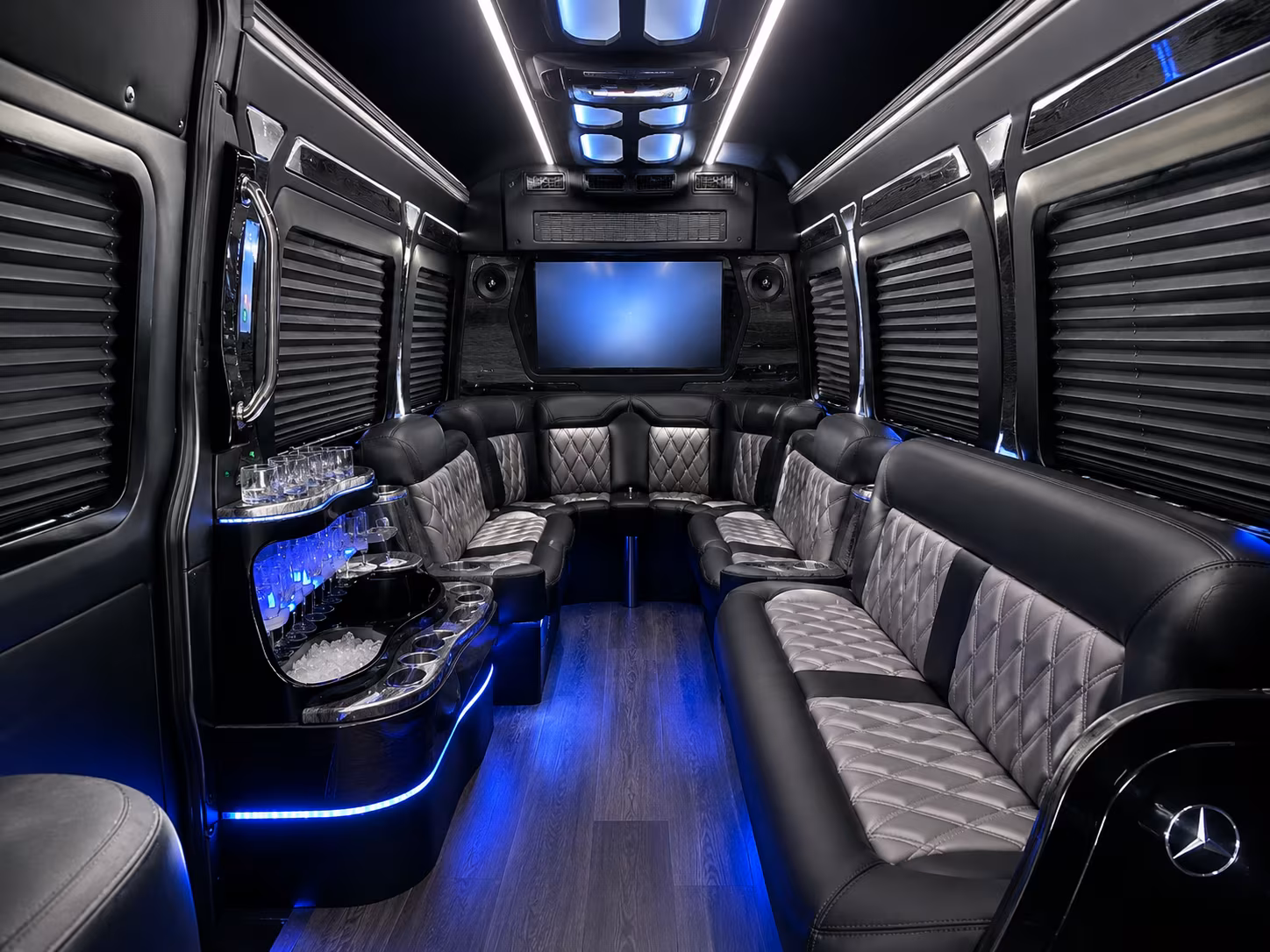 sprinter van transportation for groups and events across kissimmee